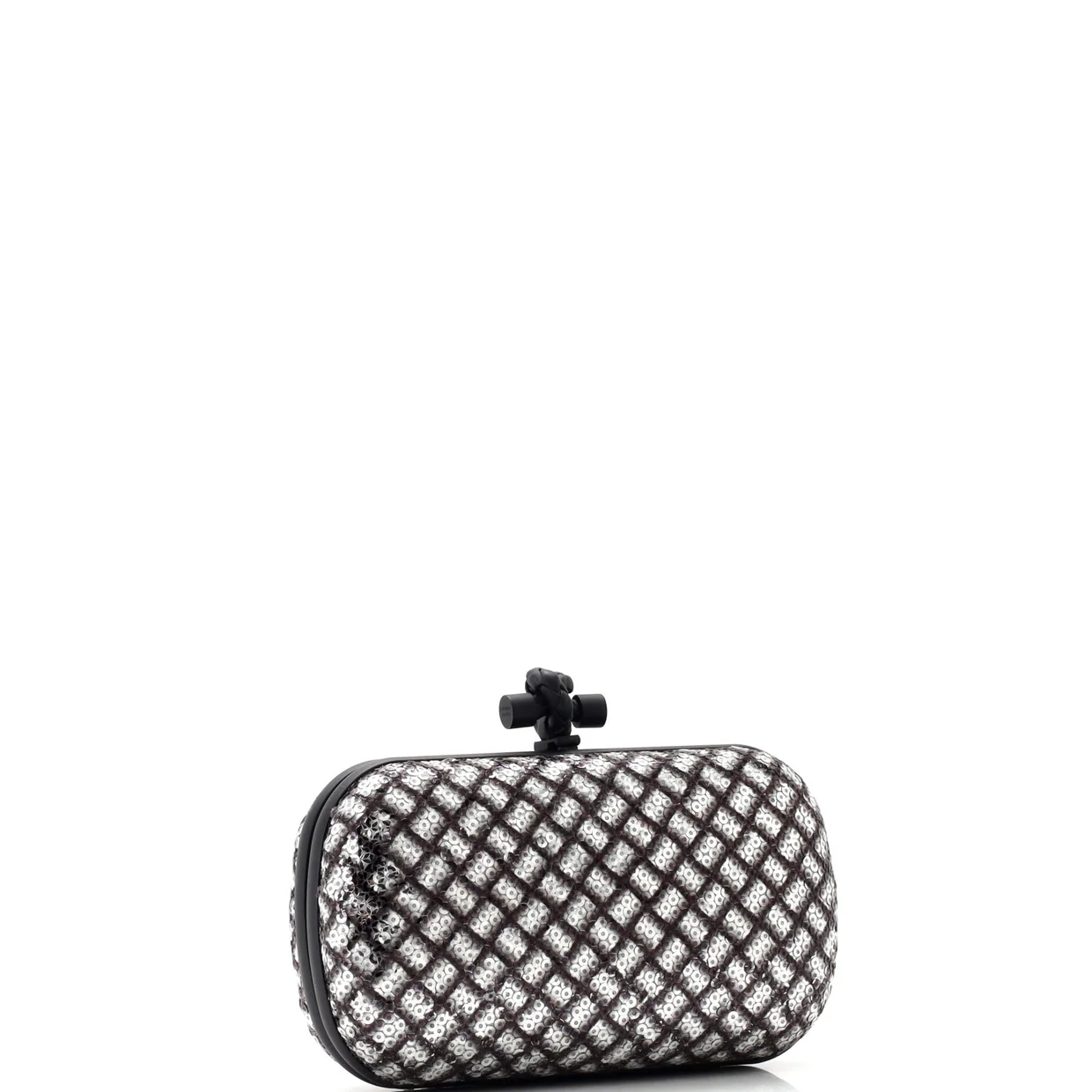 Box Knot Clutch Sequins Small - Deep Luxury