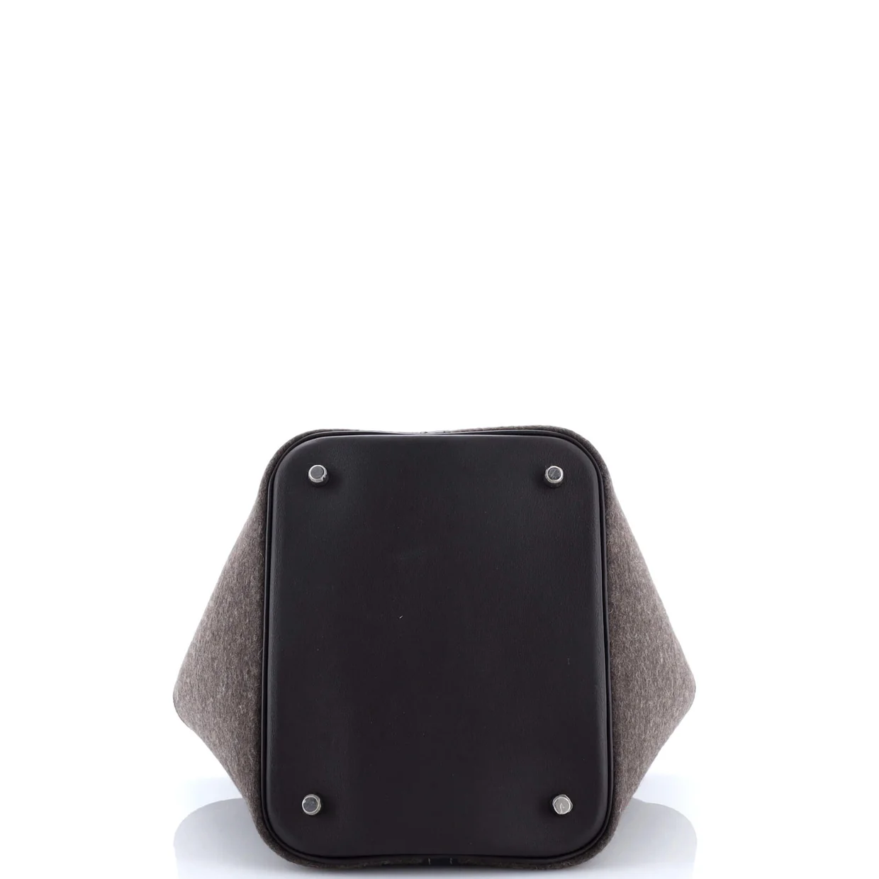 Picotin Lock Bag Felt with Leather MM - Deep Luxury