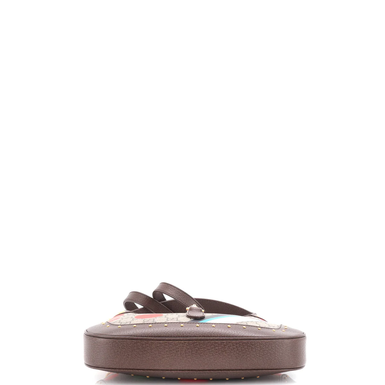 Jackie 1961 Hobo Studded Printed GG Coated Canvas Small - Deep Luxury