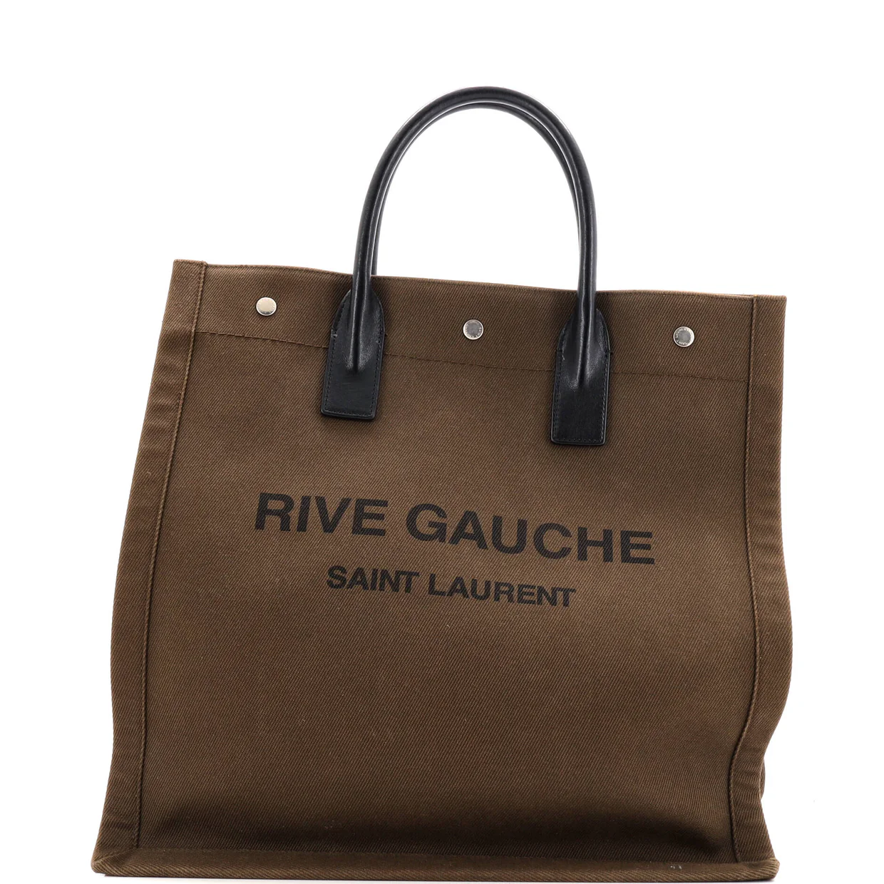 Rive Gauche Shopper Tote Canvas Tall - Deep Luxury