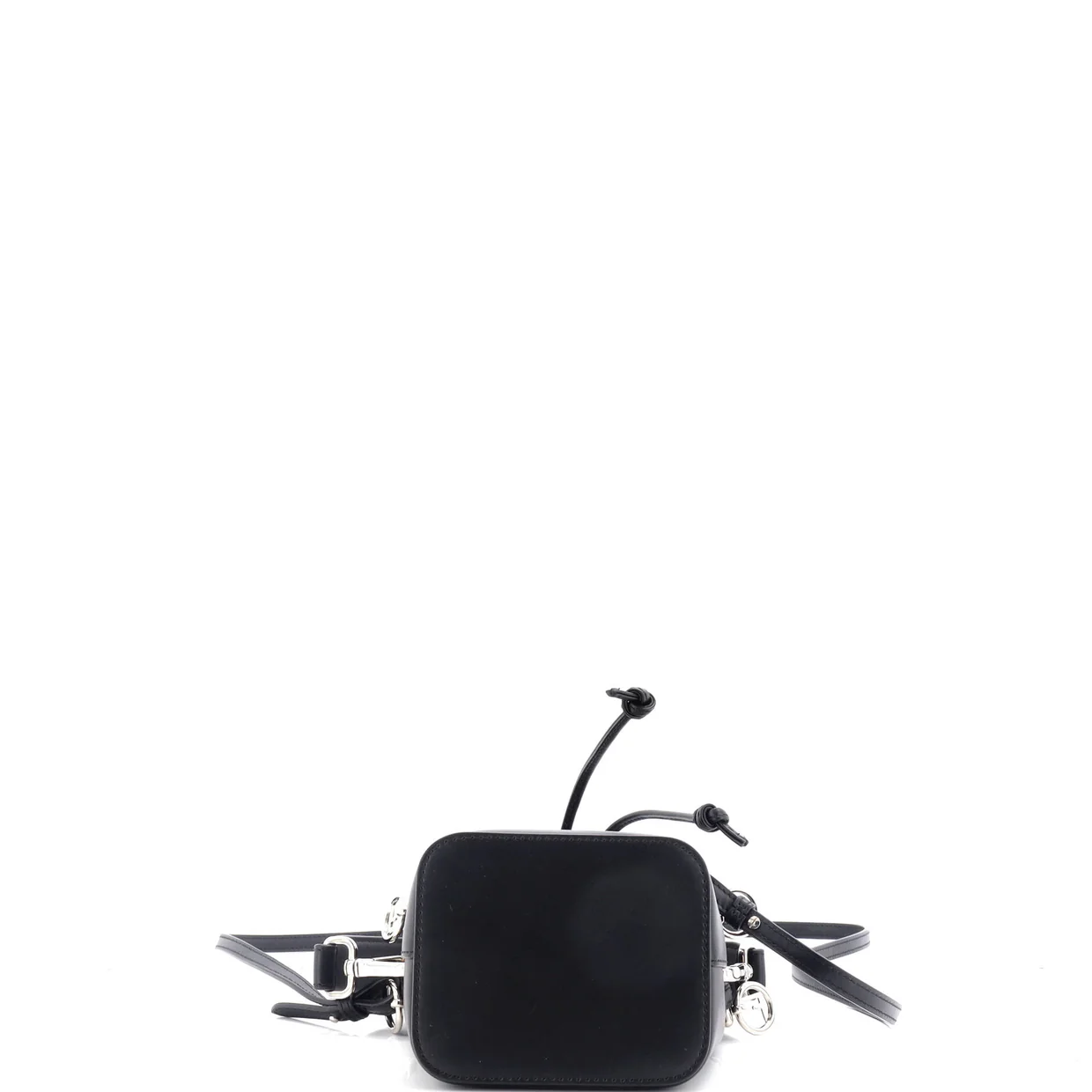 Logo Mon Tresor Bucket Bag Leather Mini - Deep Luxury