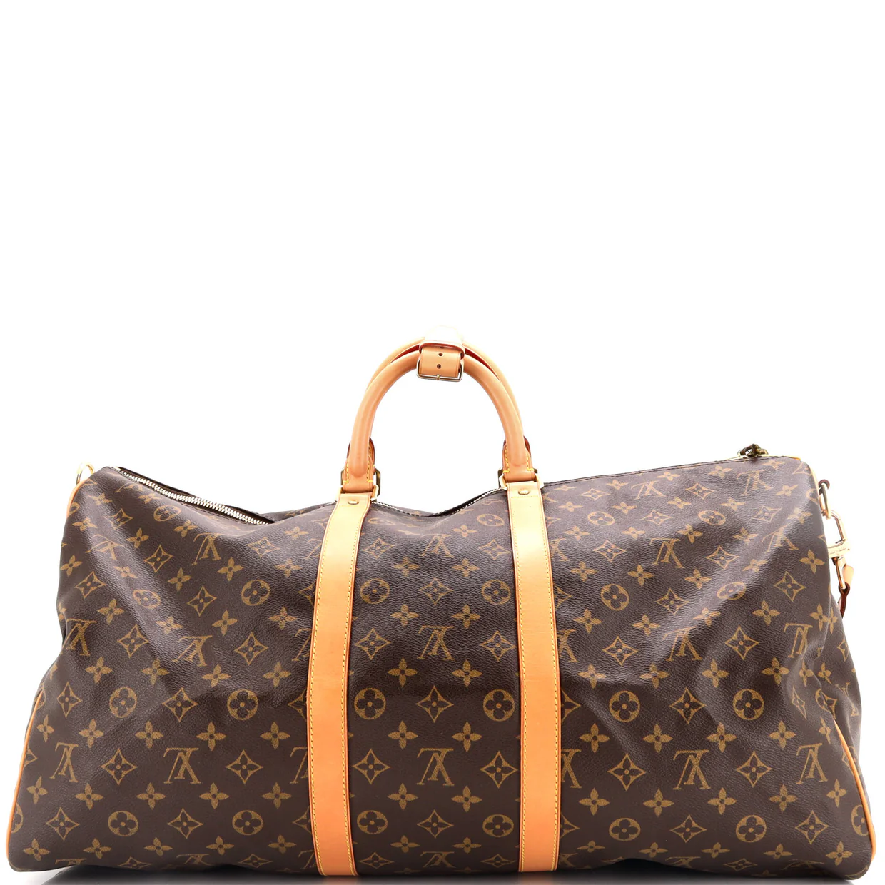 Keepall Bandouliere Bag Monogram Canvas 55 - Deep Luxury