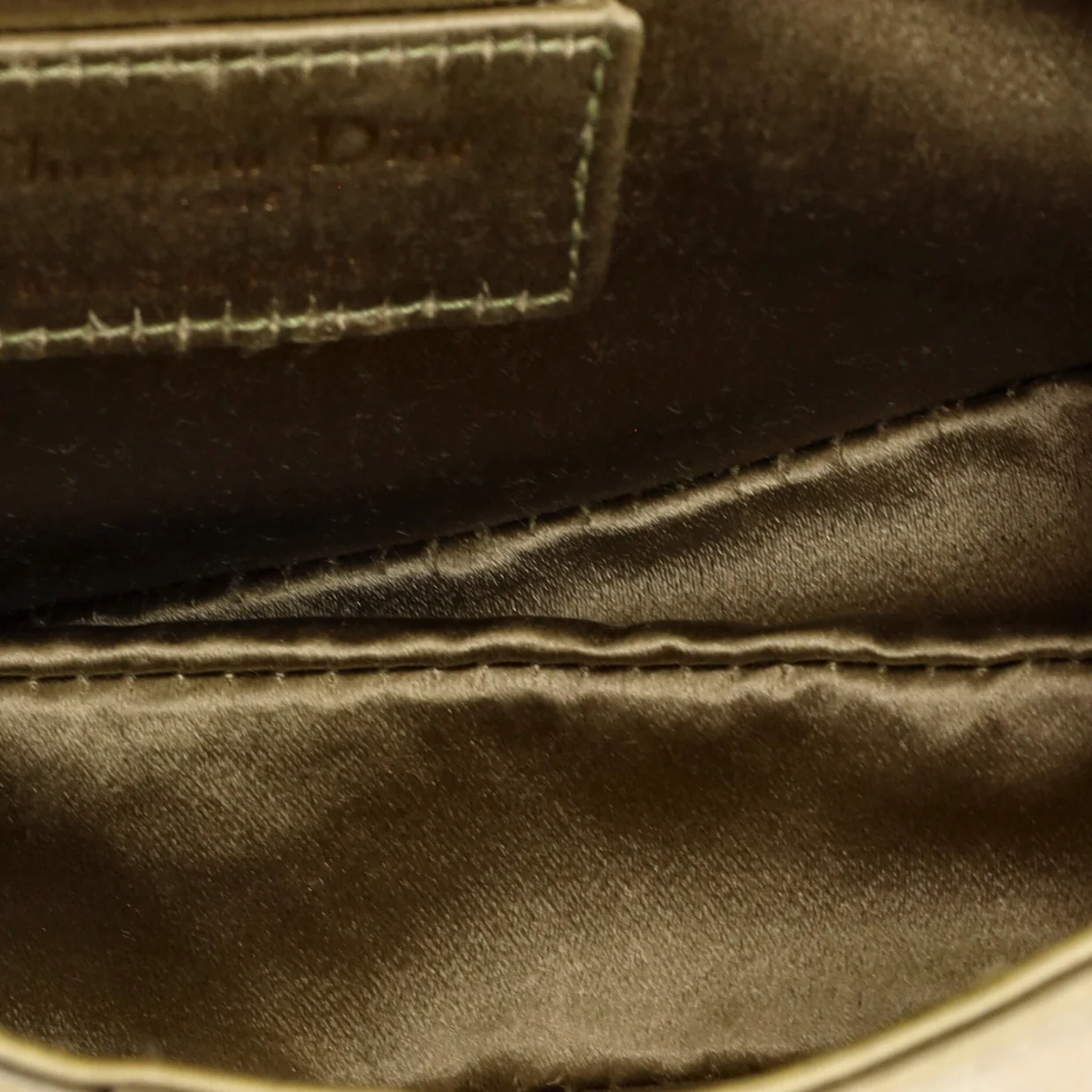 Saddle Handbag Satin with Crystals Mini - Deep Luxury