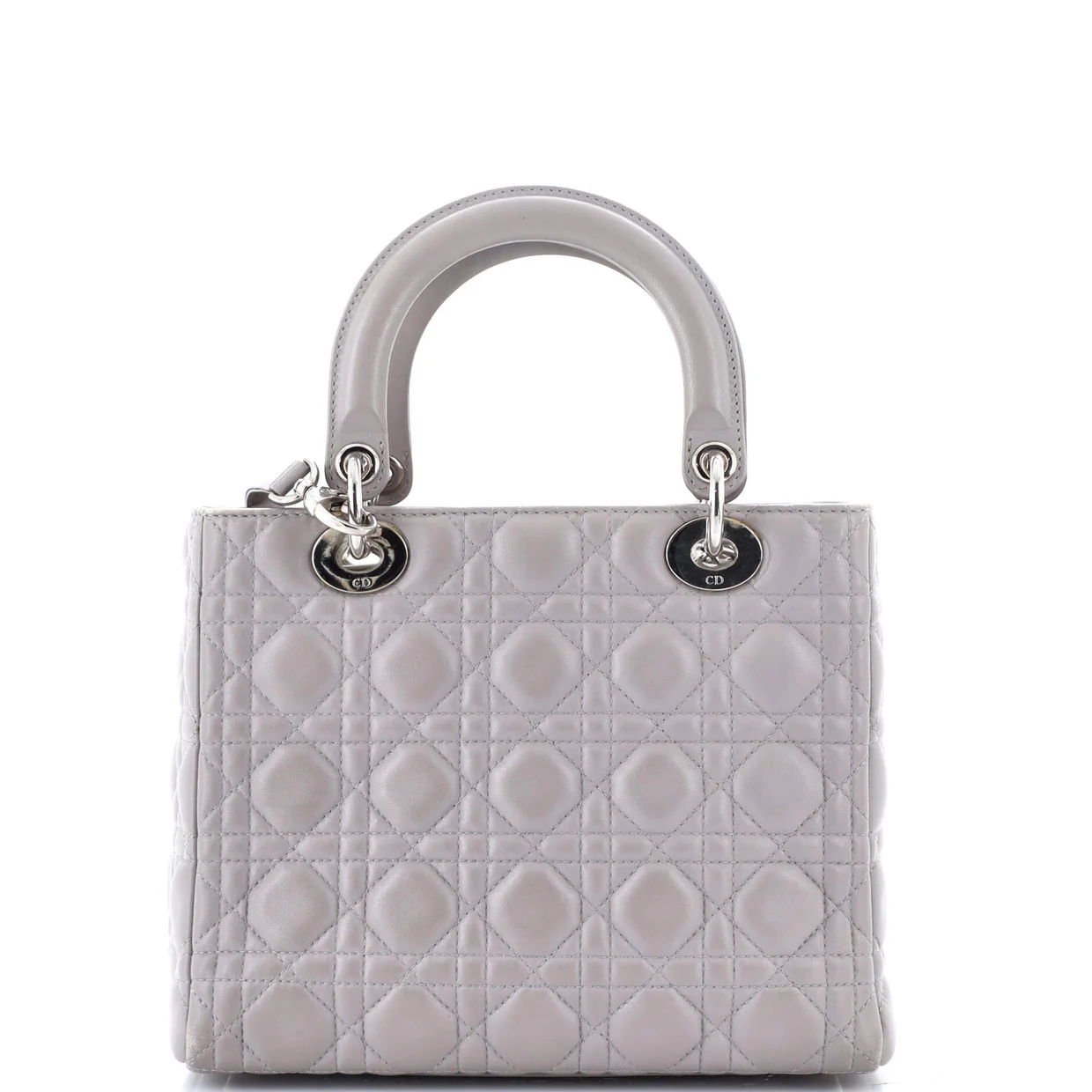 Lady Dior Bag Cannage Quilt Lambskin Medium - Deep Luxury