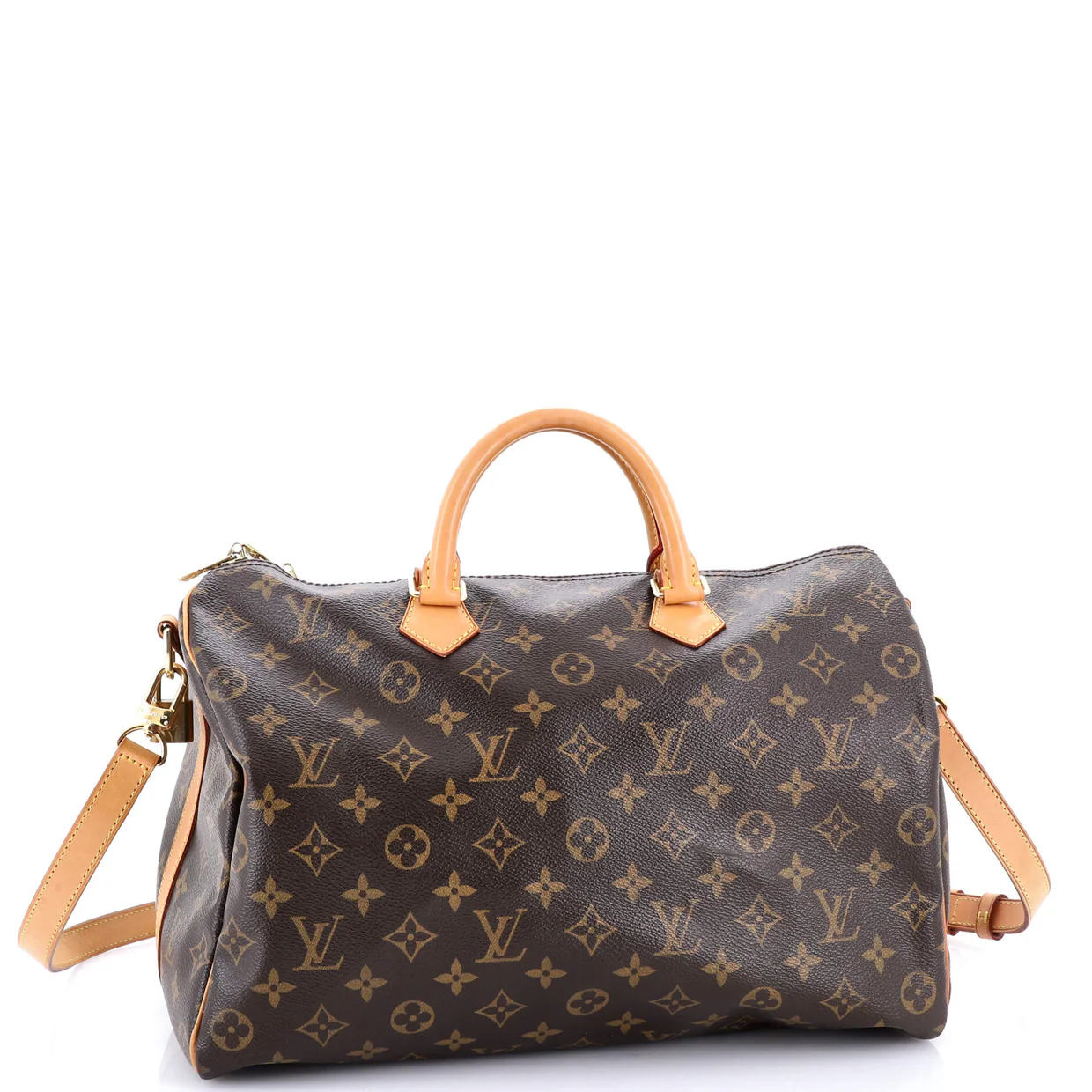 Speedy Bandouliere Bag Monogram Canvas 35 - Deep Luxury