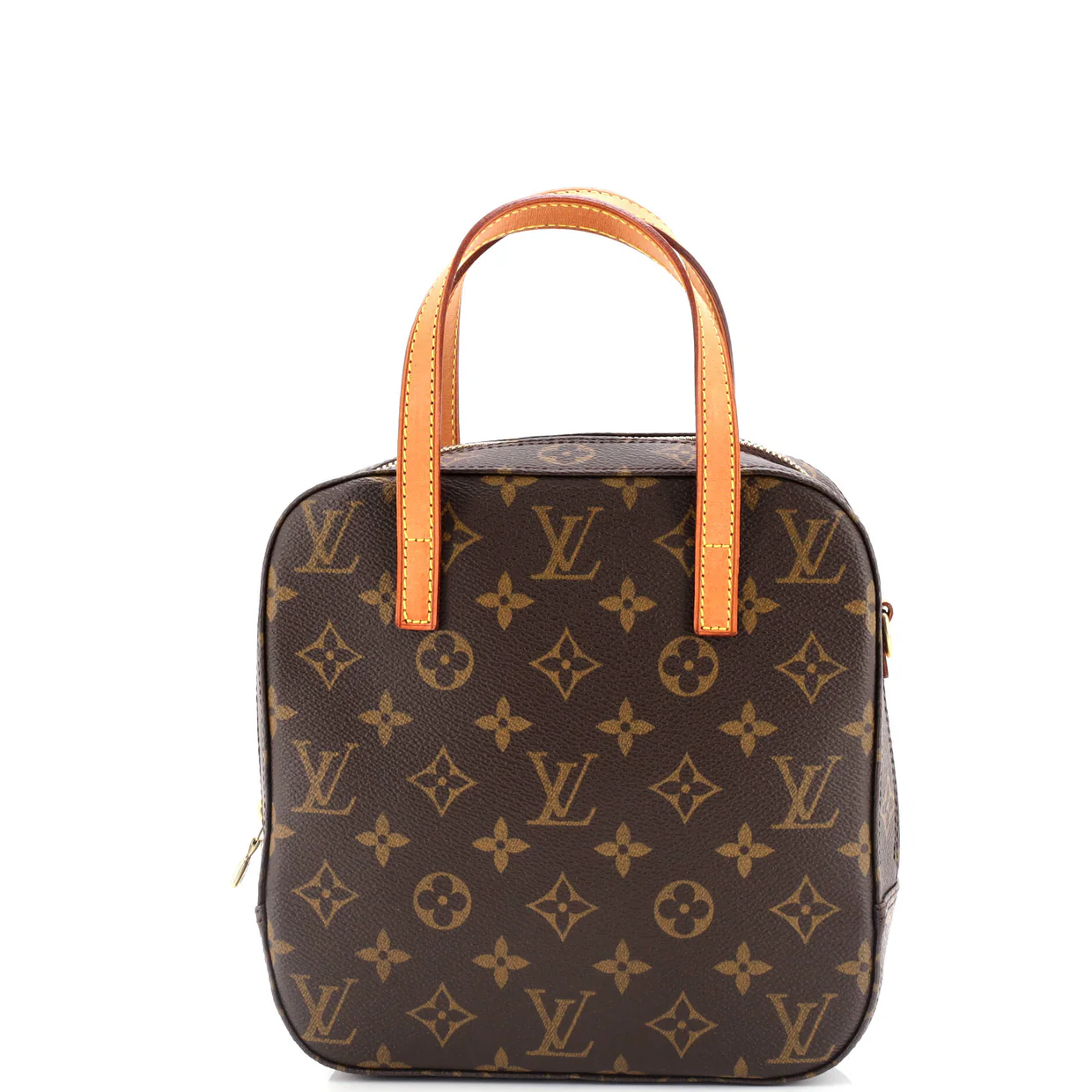 Spontini Handbag Monogram Canvas - Deep Luxury