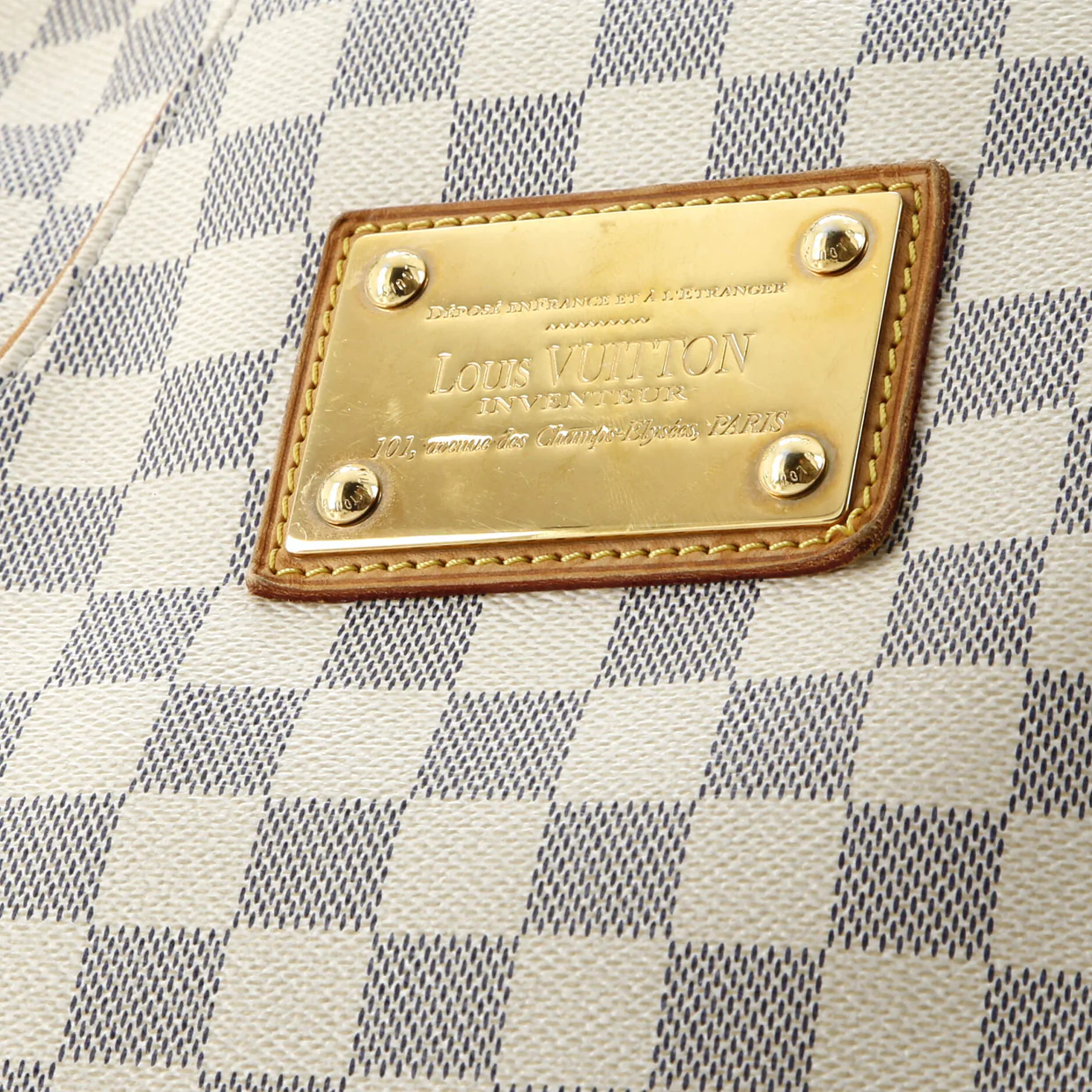 Galliera Handbag Damier GM - Deep Luxury