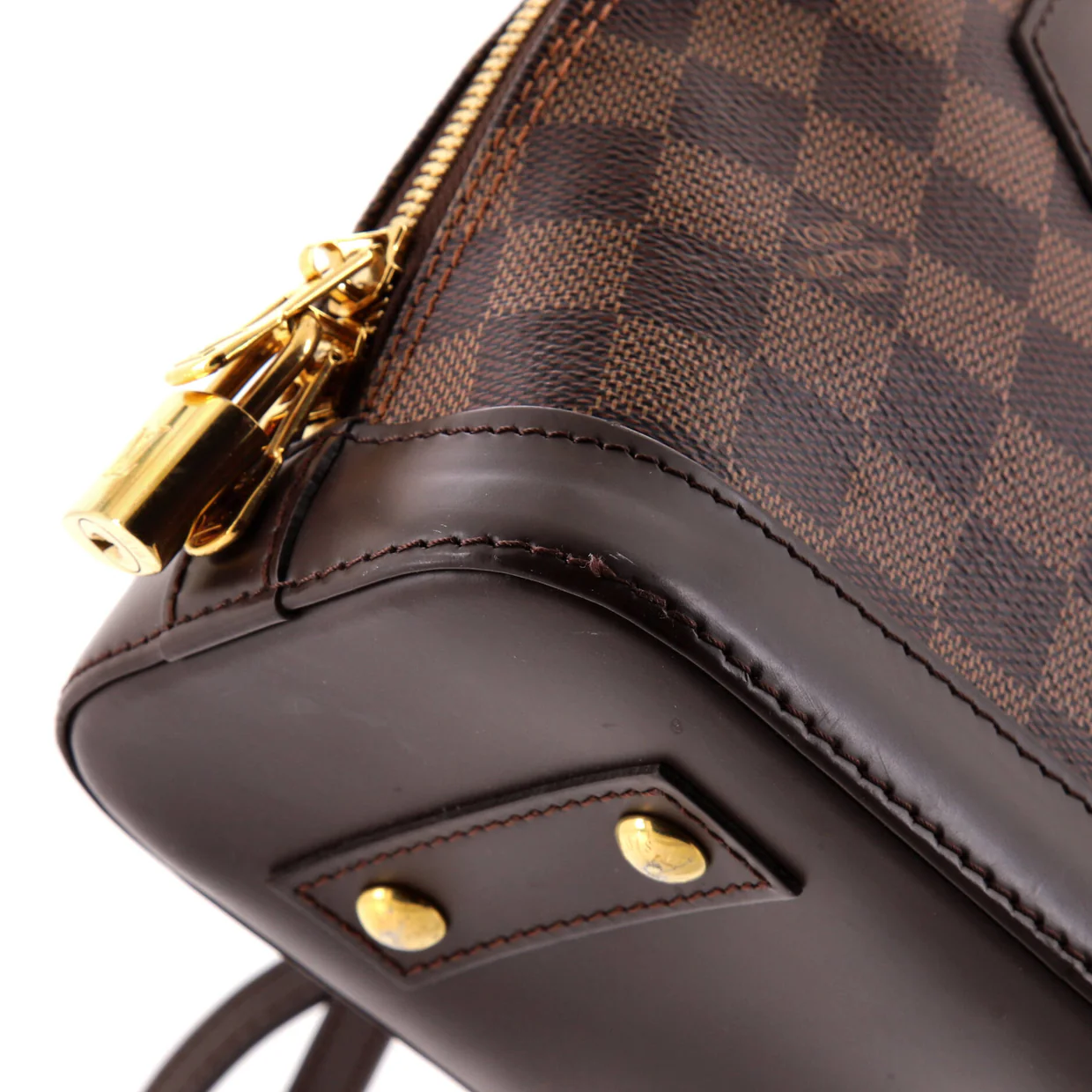 Alma Handbag Damier BB - Deep Luxury