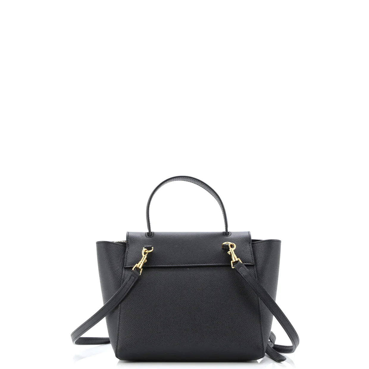 Belt Bag Textured Leather Nano - Deep Luxury