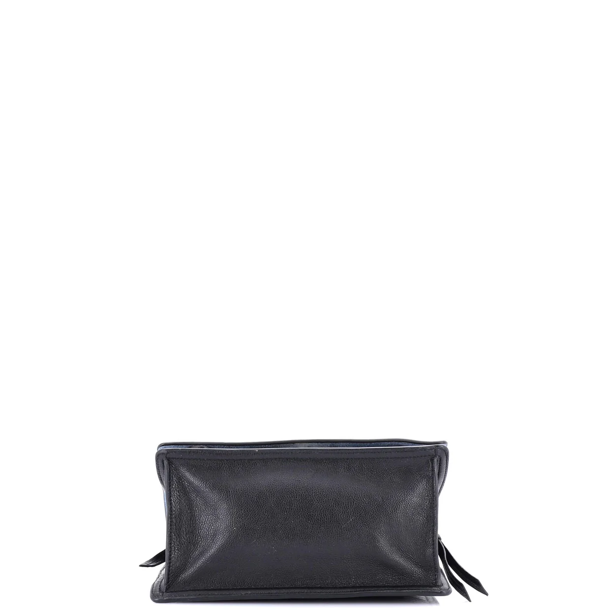 Etiquette Shoulder Bag Glace Calf Small - Deep Luxury
