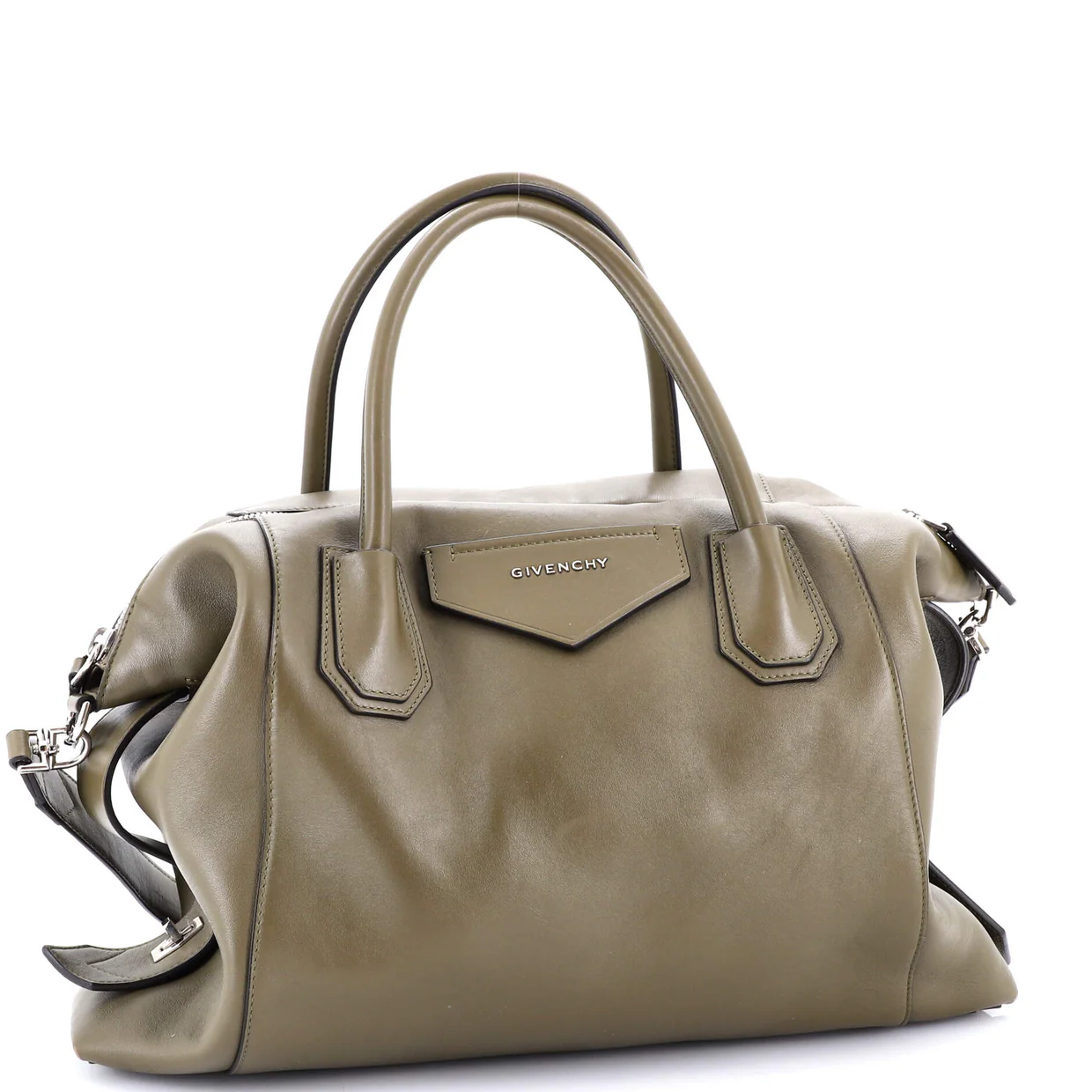 Antigona Soft Bag Leather Medium - Deep Luxury