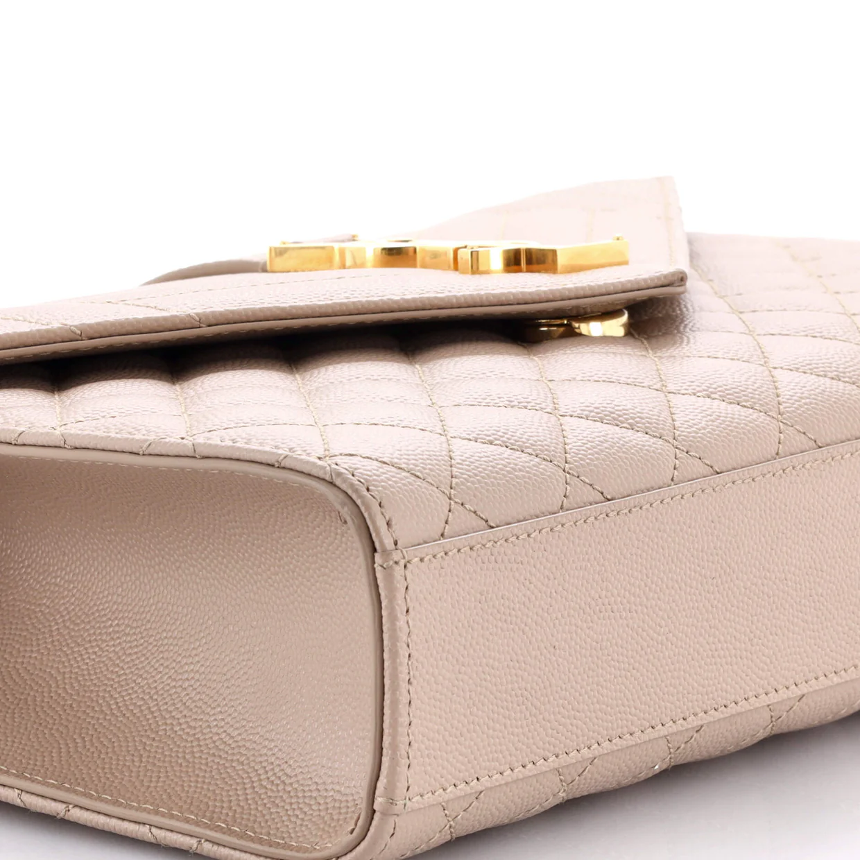 Classic Monogram Envelope Satchel Mixed Matelasse Leather Medium - Deep Luxury