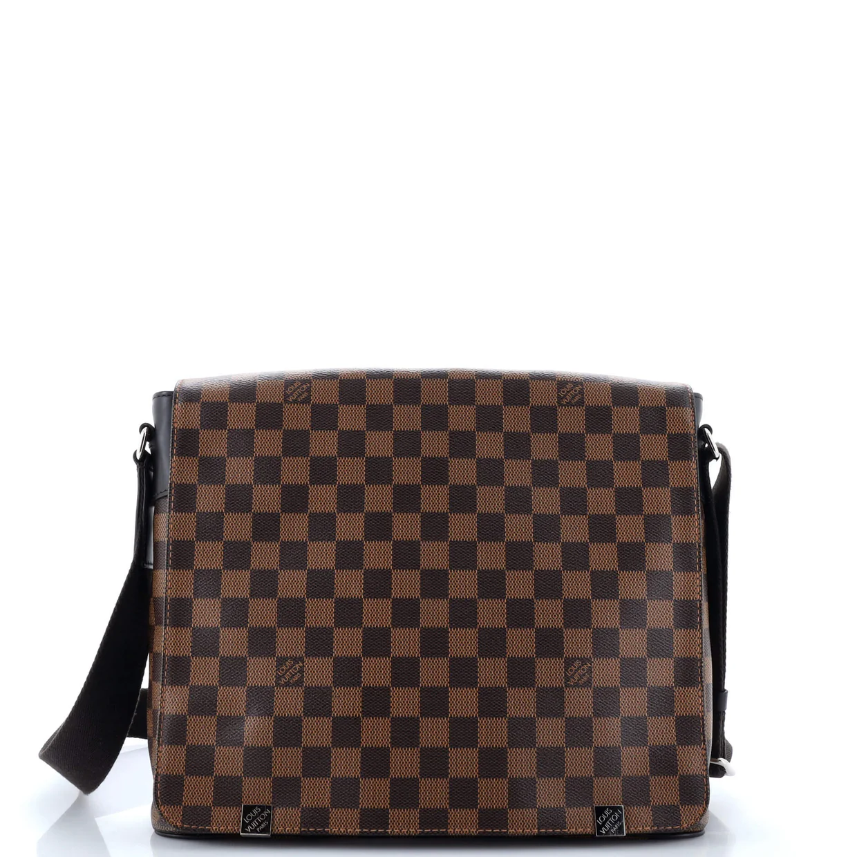 District NM Messenger Bag Damier MM - Deep Luxury
