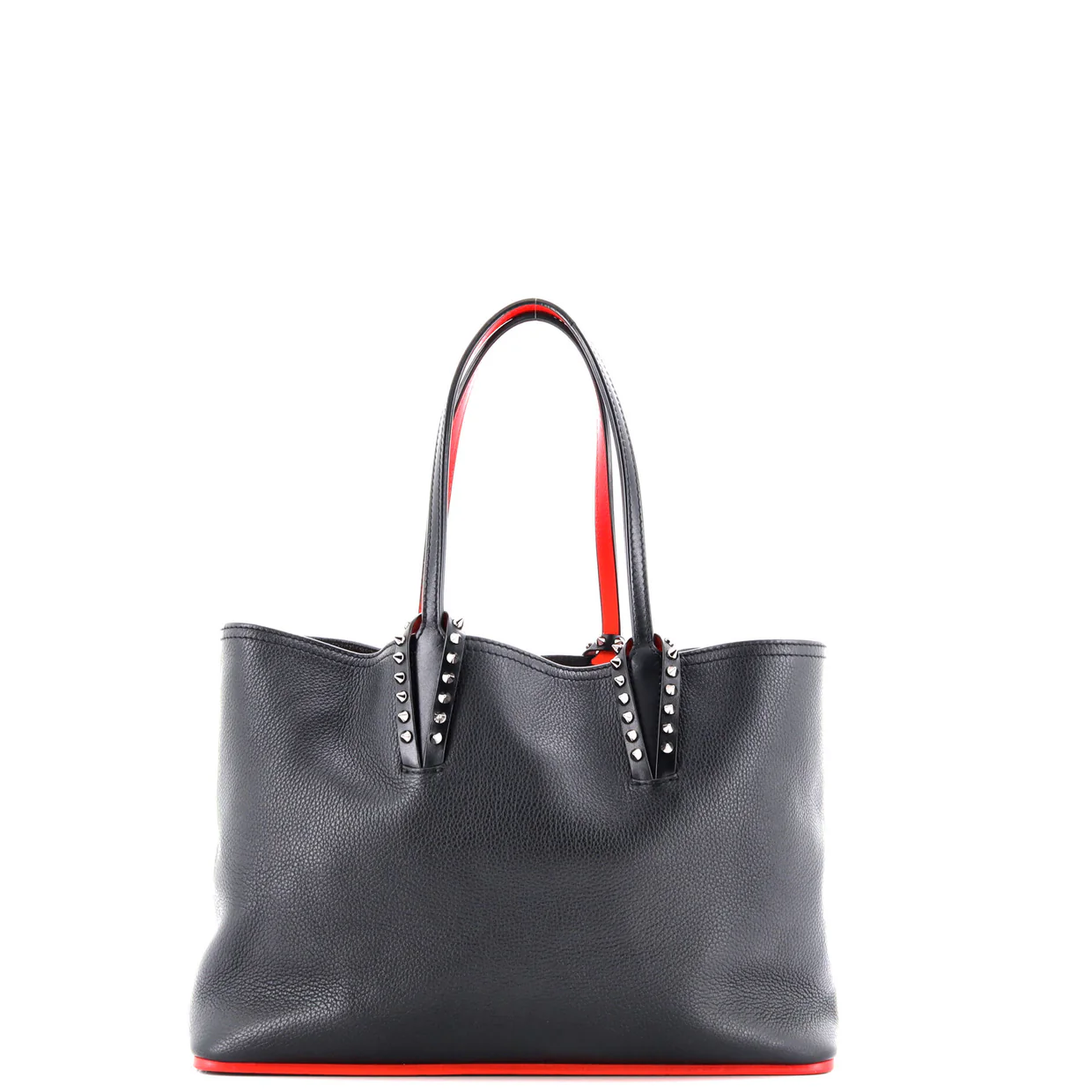 Cabata East West Tote Leather Small - Deep Luxury