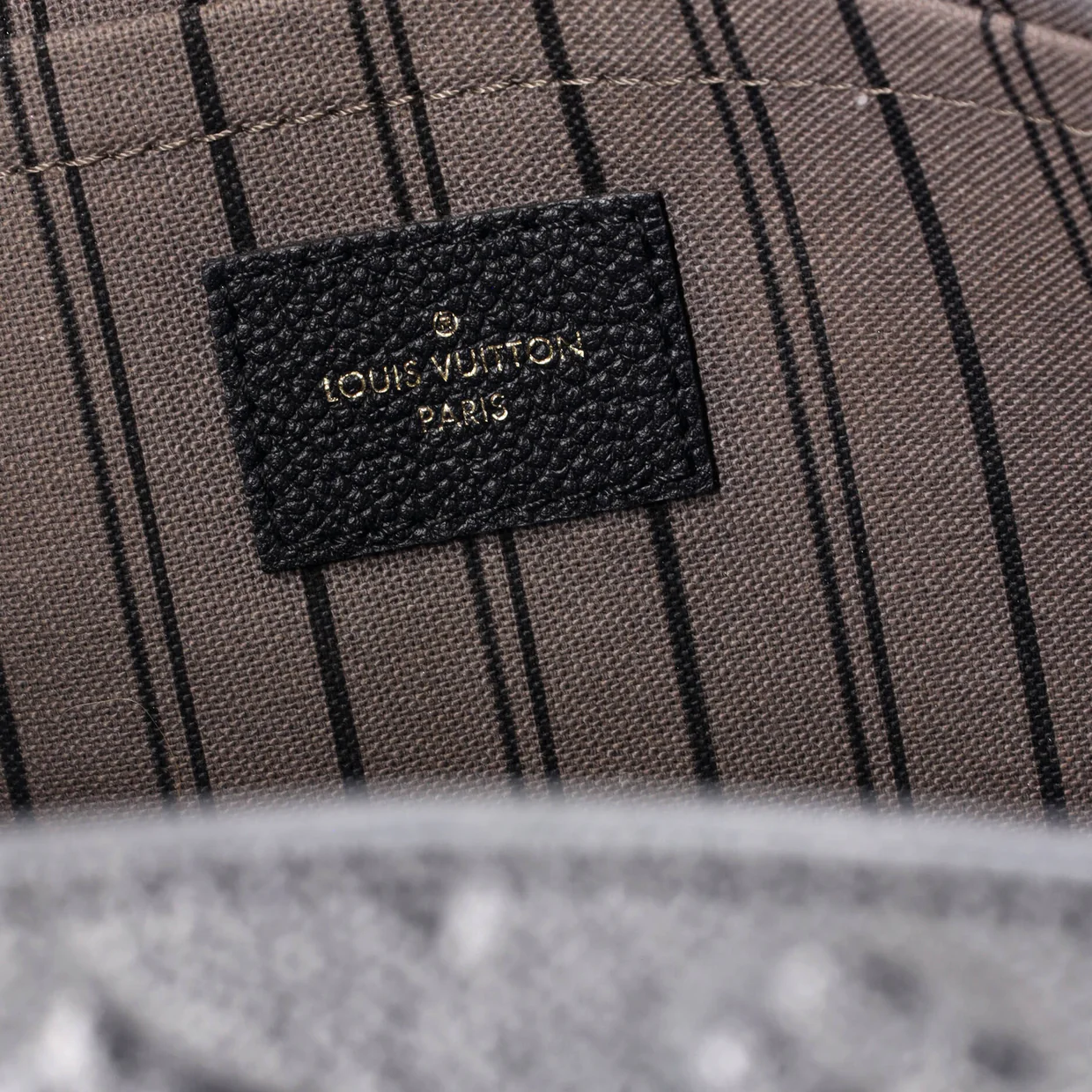 Montaigne Handbag Monogram Empreinte Leather MM - Deep Luxury