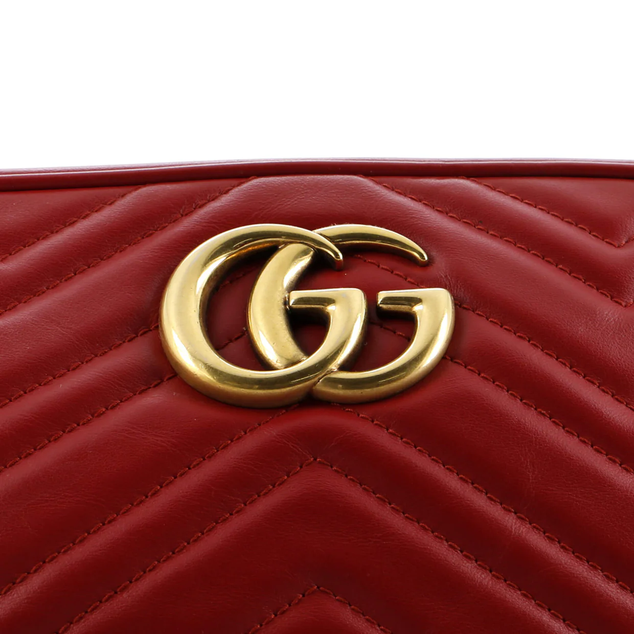 GG Marmont Shoulder Bag Matelasse Leather Small - Deep Luxury