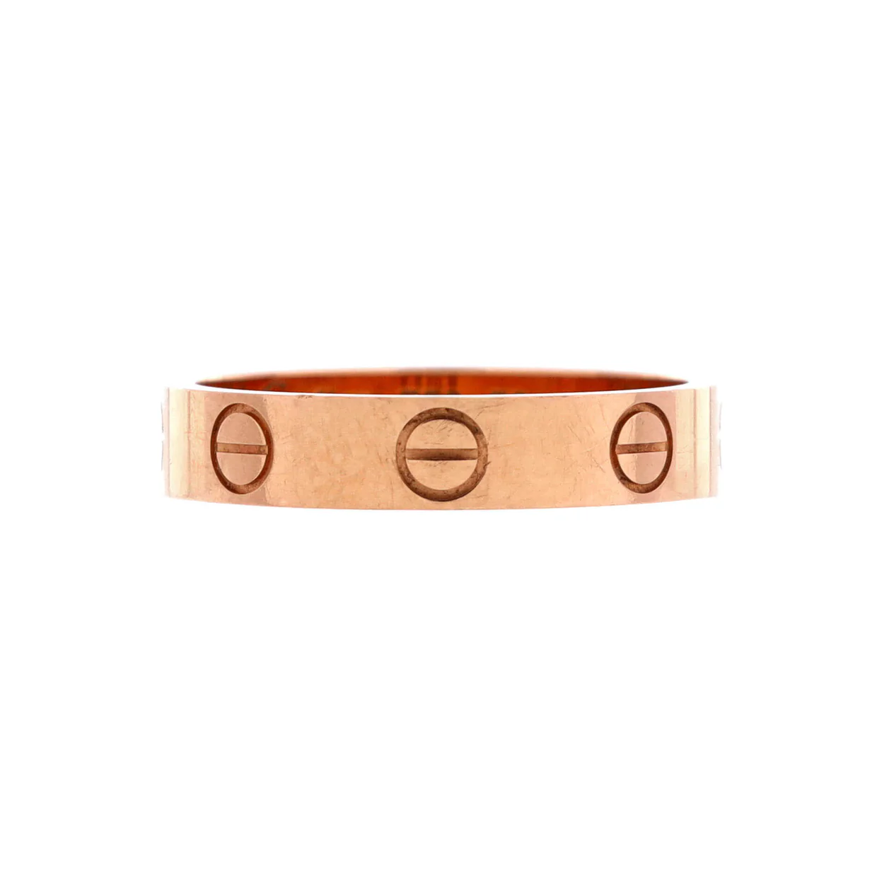 Love Wedding Band Ring 18K Rose Gold - Deep Luxury