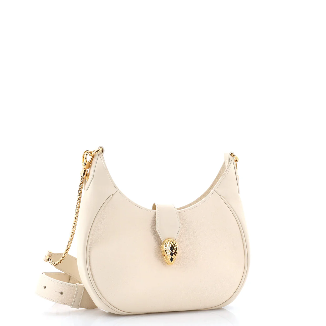 Serpenti Ellipse Crossbody Bag Leather Small - Deep Luxury