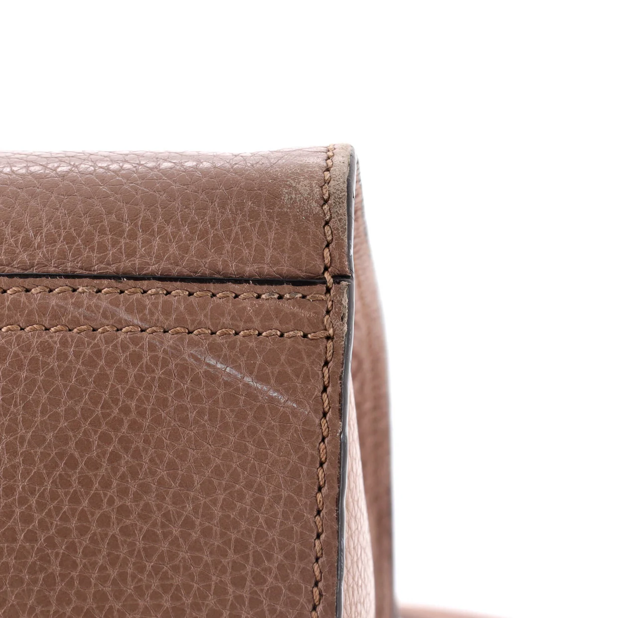 Pearly GG Marmont Top Handle Bag Leather Small - Deep Luxury