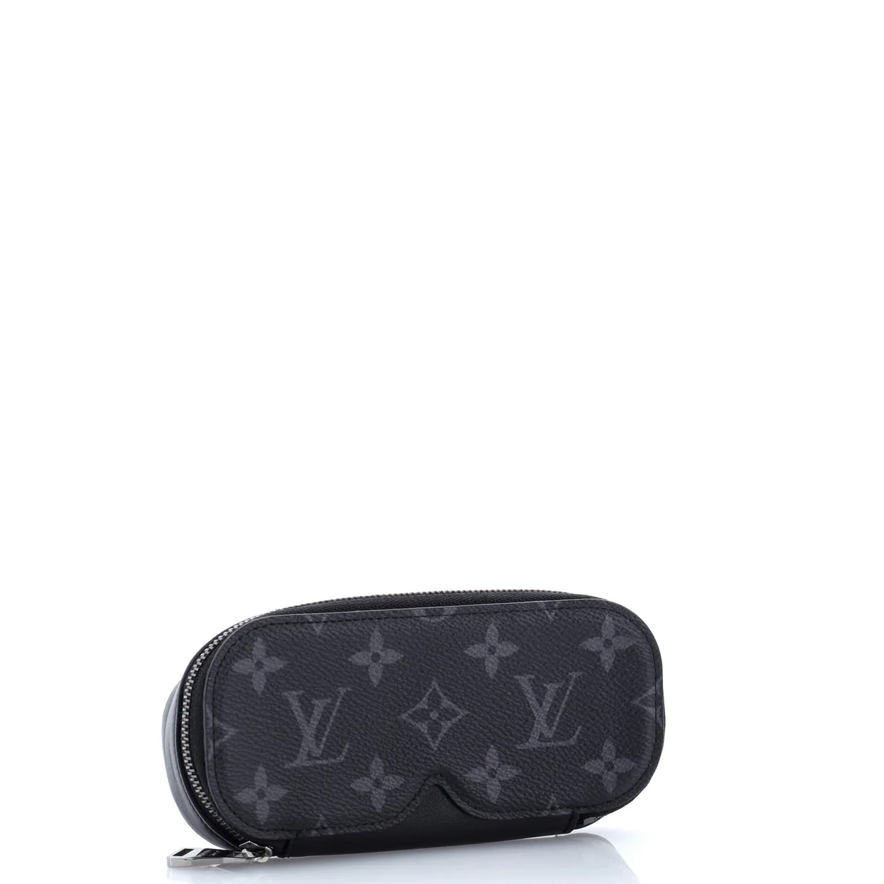 Glasses Case Monogram Eclipse Canvas and Leather GM - Deep Luxury