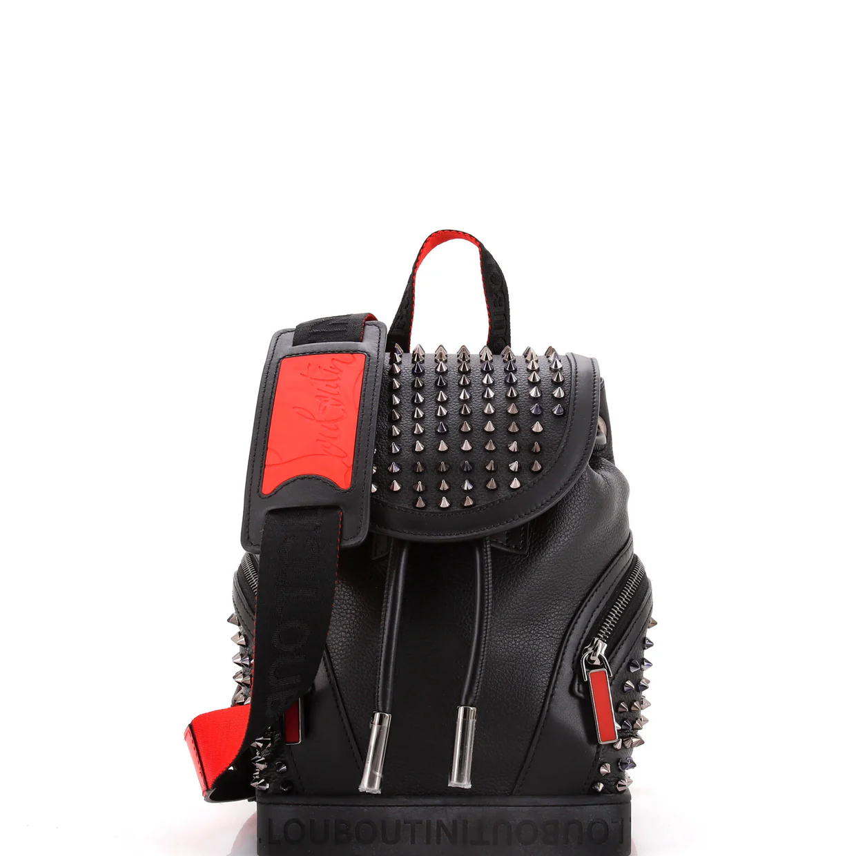 Explorafunk Backpack Spiked Leather Small - Deep Luxury