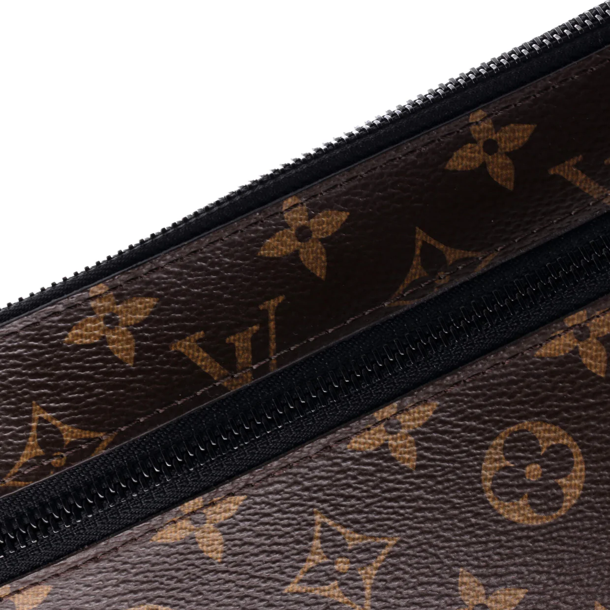 Solar Ray A4 Pouch Monogram Canvas - Deep Luxury