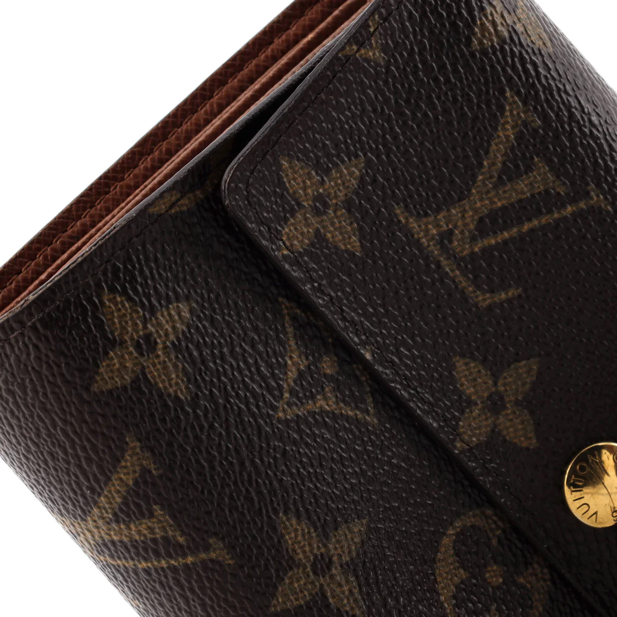 Alexandra Wallet Monogram Canvas - Deep Luxury