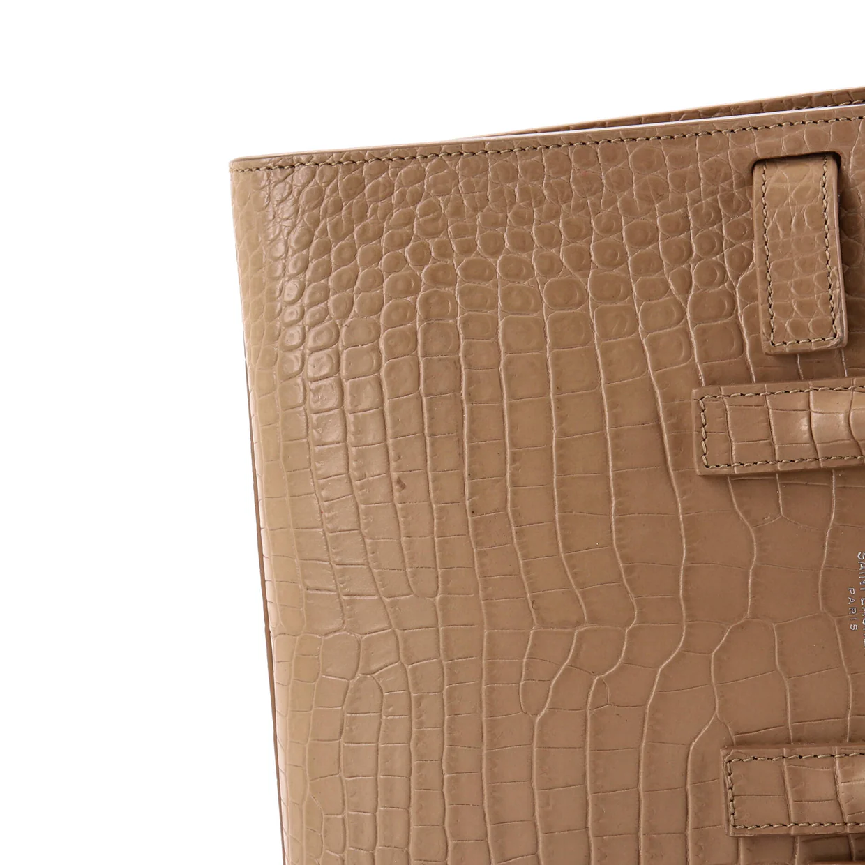 Sac de Jour NM Bag Crocodile Embossed Leather Nano - Deep Luxury
