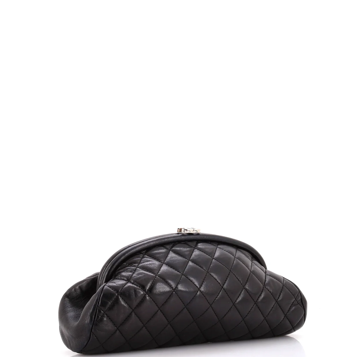 Timeless Clutch Quilted Lambskin - Deep Luxury