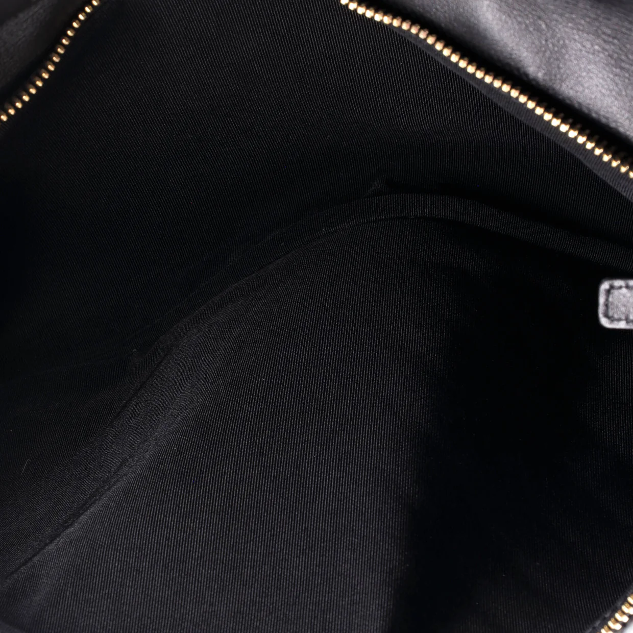 CC Foldover Clutch Chevron Lambskin Large - Deep Luxury