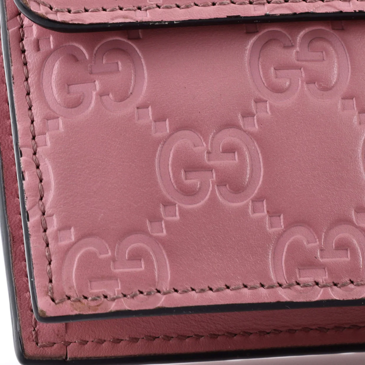 Icon Wallet on Chain Guccissima Leather - Deep Luxury