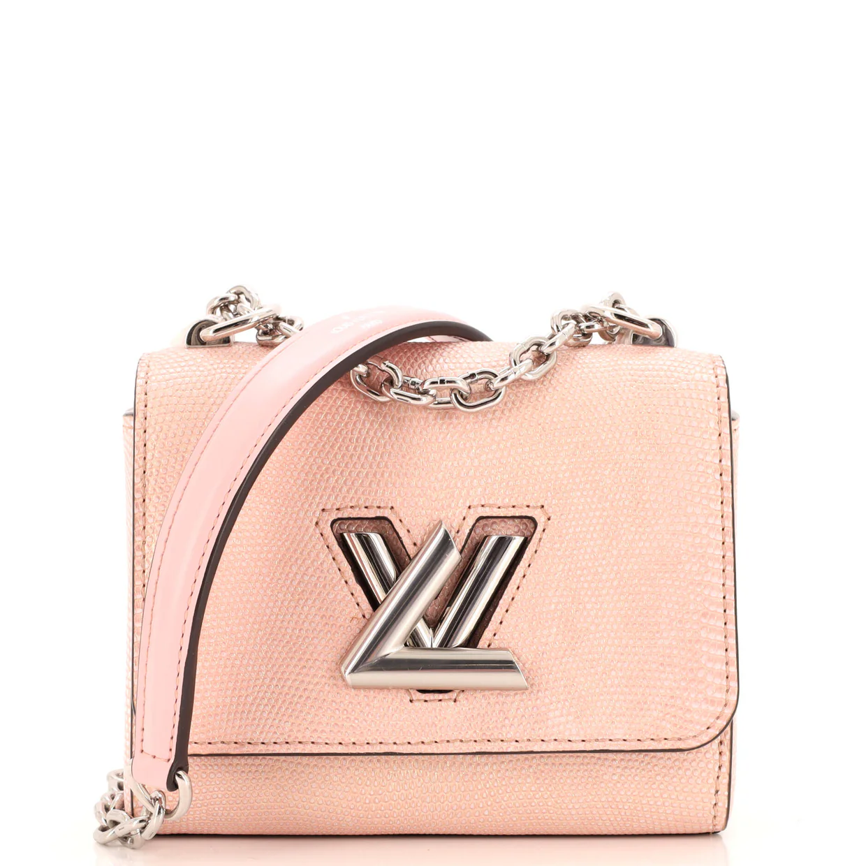 Twist Handbag Lizard Mini - Deep Luxury