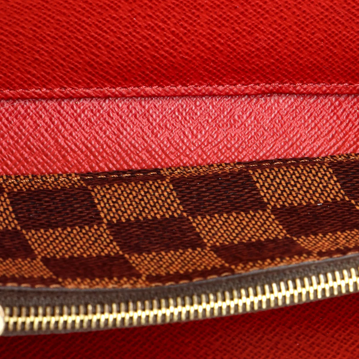Clemence Wallet Damier - Deep Luxury