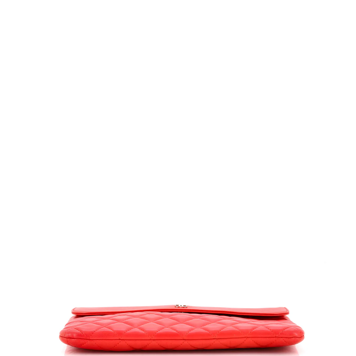 O Case Flap Clutch Quilted Lambskin Medium - Deep Luxury