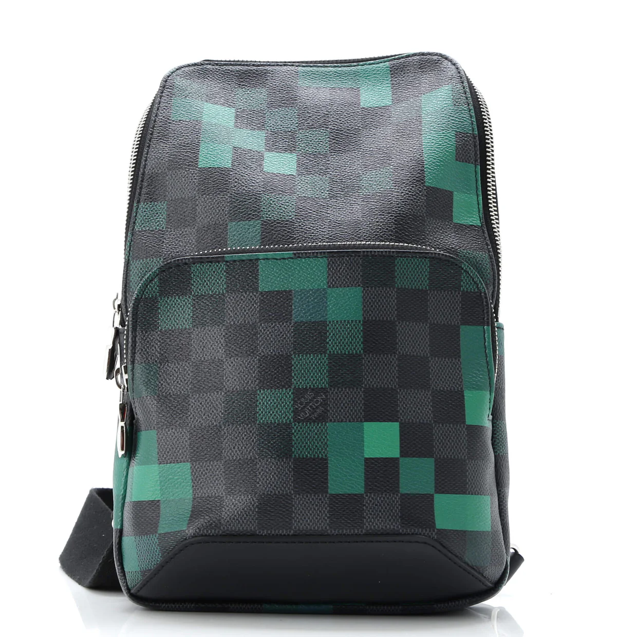 Avenue Sling Bag Limited Edition Damier Graphite Pixel - Deep Luxury
