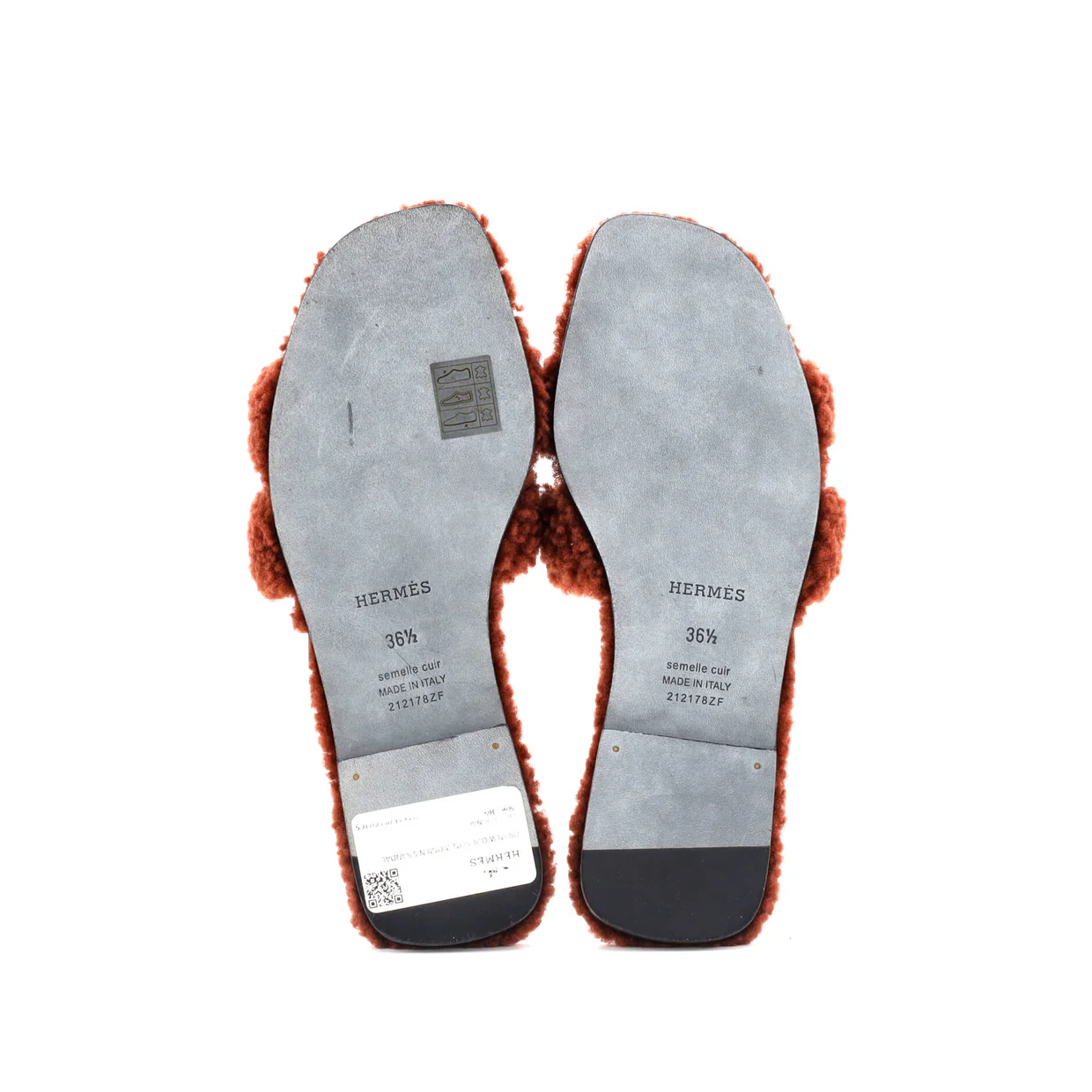 Women's Oran Sandals Shearling - Deep Luxury