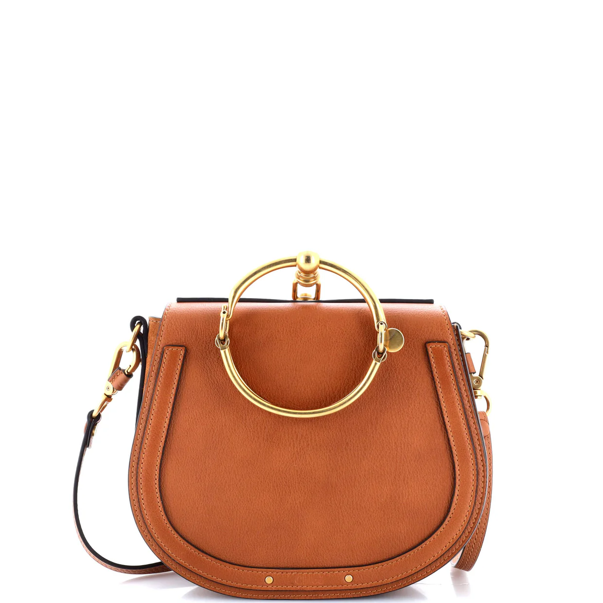 Nile Crossbody Bag Leather Medium - Deep Luxury