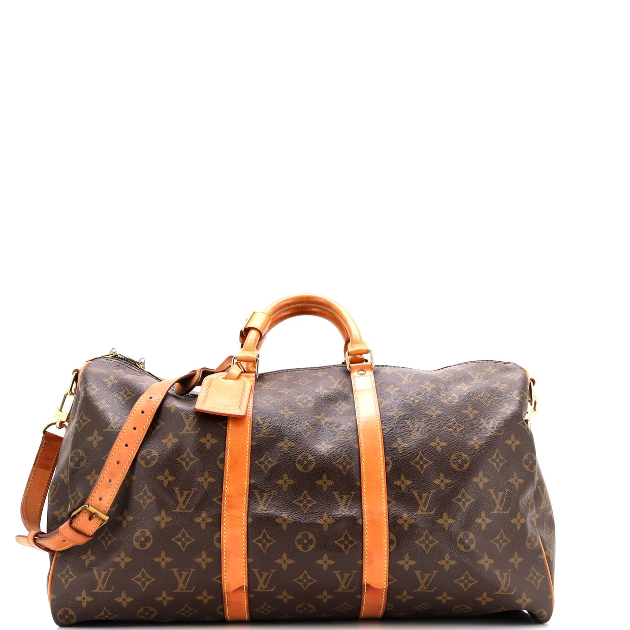 Keepall Bandouliere Bag Monogram Canvas 50 - Deep Luxury