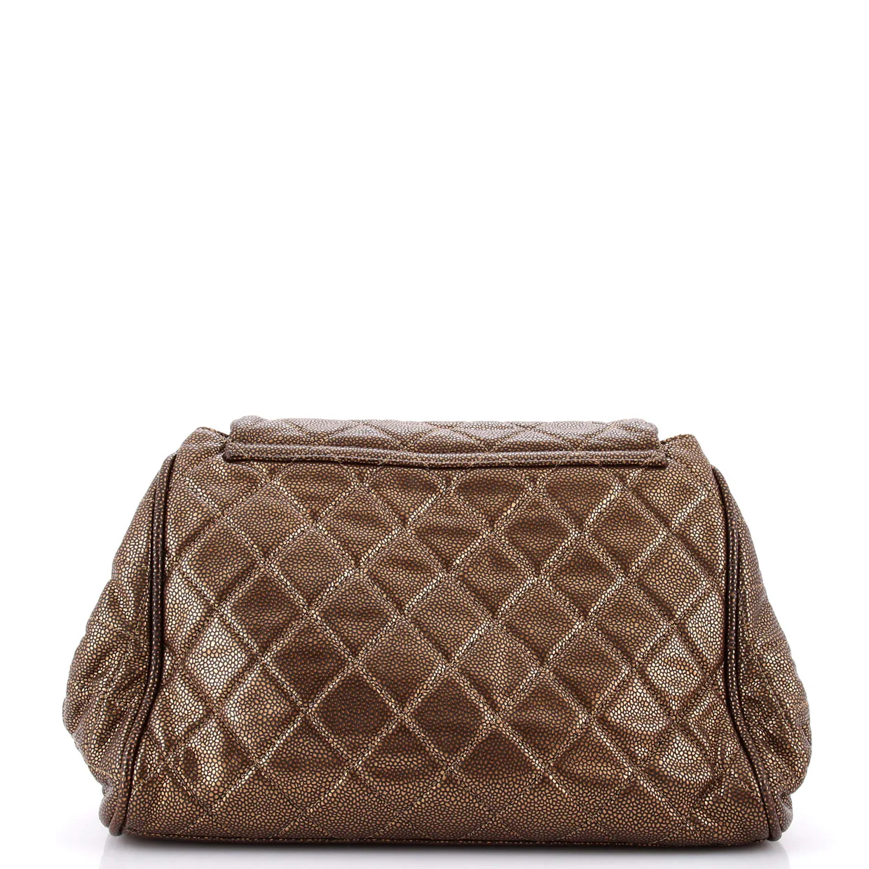 Timeless Accordion Flap Bag Quilted Caviar - Deep Luxury