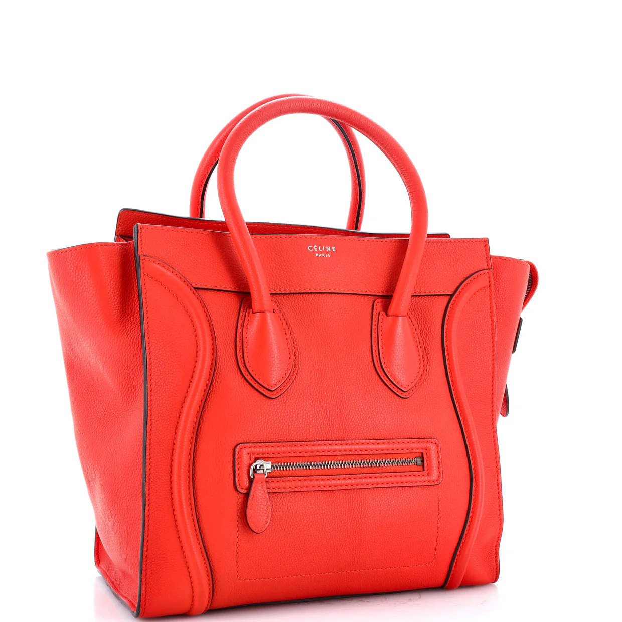 Luggage Bag Grainy Leather Mini - Deep Luxury