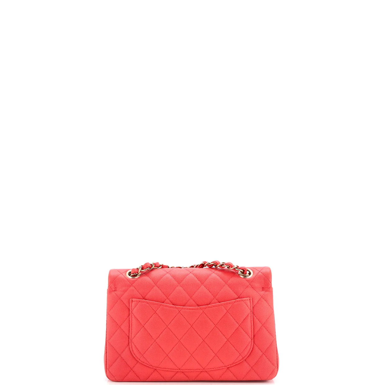 Classic Double Flap Bag Quilted Caviar Small - Deep Luxury