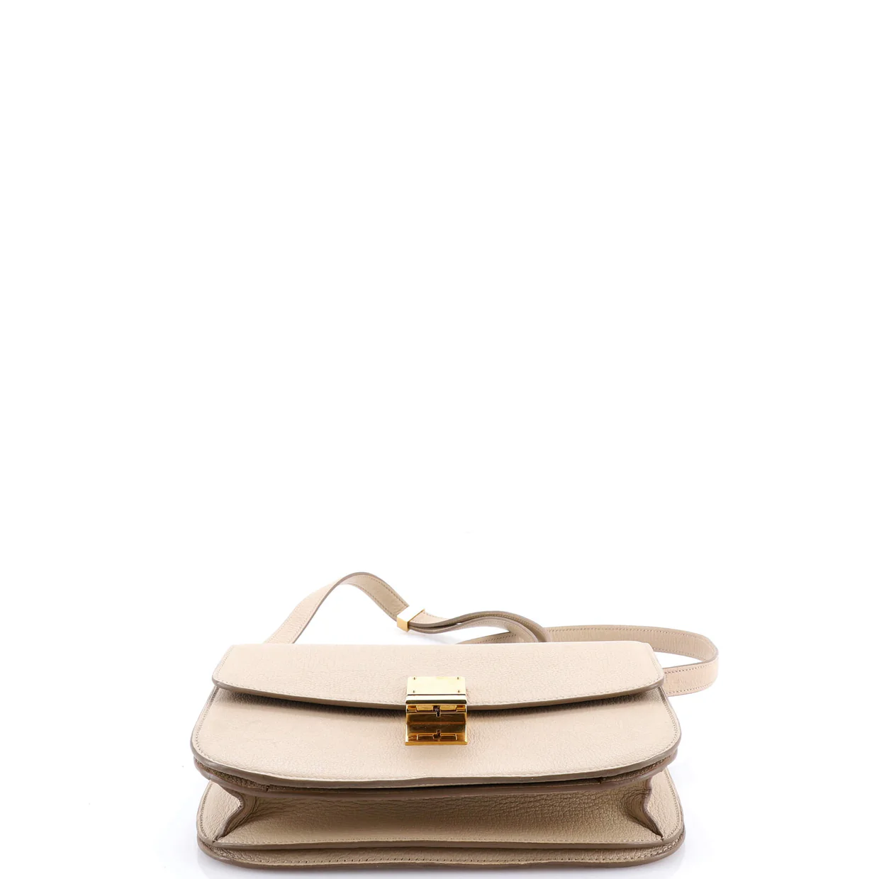 Classic Box Bag Grainy Leather Medium - Deep Luxury