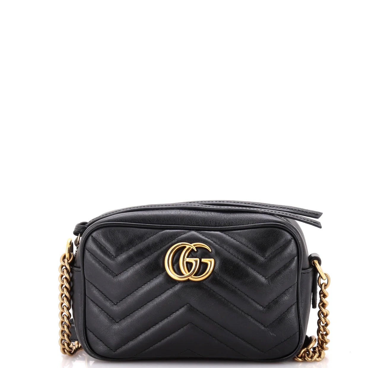 GG Marmont Shoulder Bag Matelasse Leather Mini - Deep Luxury