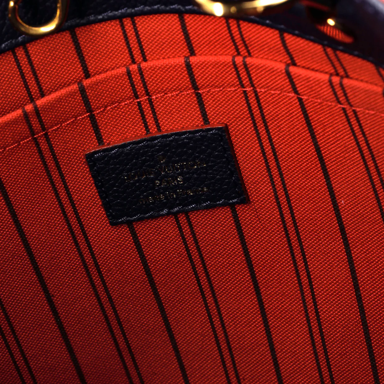 Montaigne Handbag Monogram Empreinte Leather MM - Deep Luxury