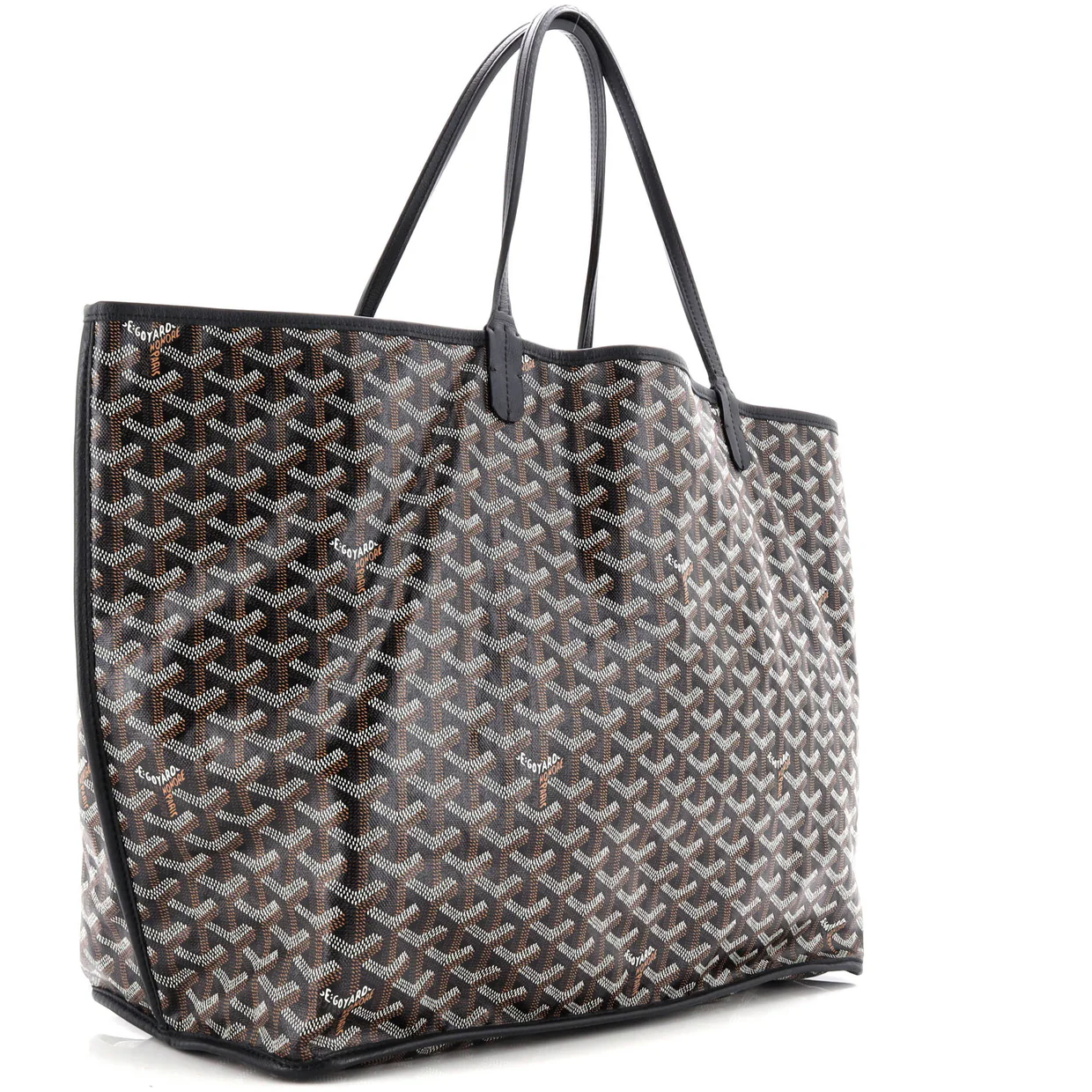 Anjou Reversible Tote Coated Canvas GM - Deep Luxury