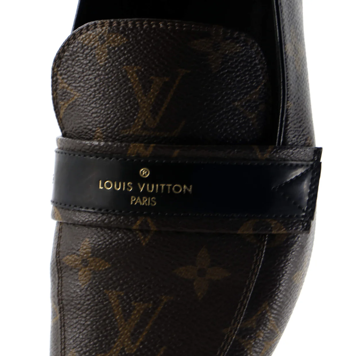 Women's Upper Case Flat Loafers Monogram Canvas - Deep Luxury
