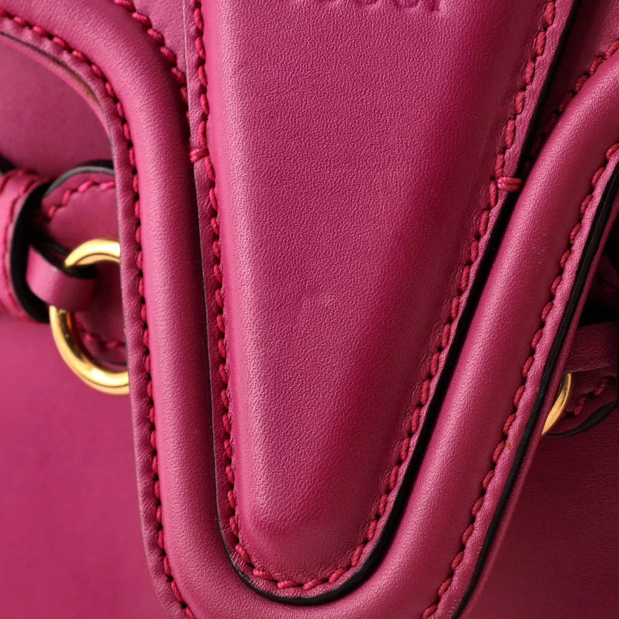 Lady Web Shoulder Bag Leather Medium - Deep Luxury