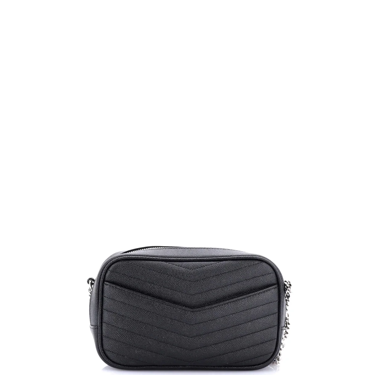 Lou Camera Bag Matelasse Chevron Leather Mini - Deep Luxury