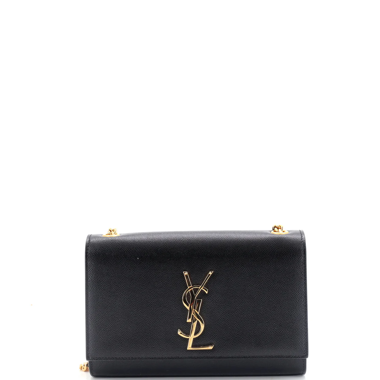 Classic Monogram Crossbody Bag Grainy Leather Small - Deep Luxury