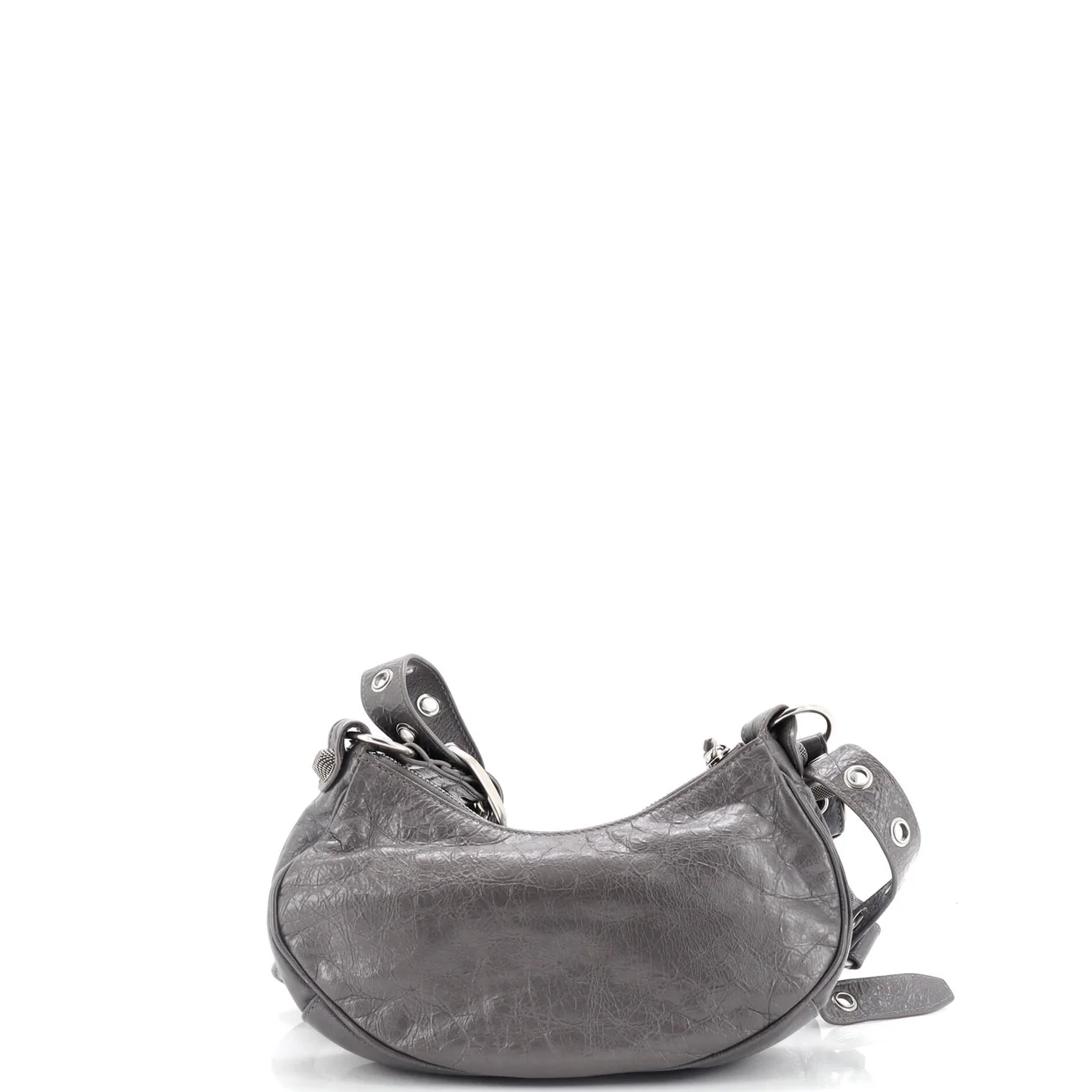 Le Cagole Giant Studs Shoulder Bag Leather XS - Deep Luxury